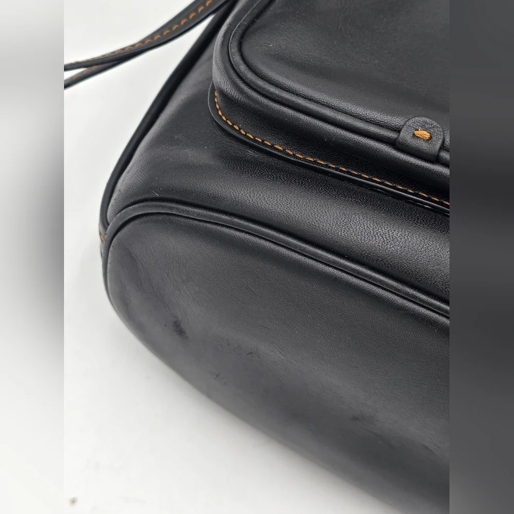 Coach Glovetanned Leather Andy Crossbody, EUC, Black - Picture 6 of 16